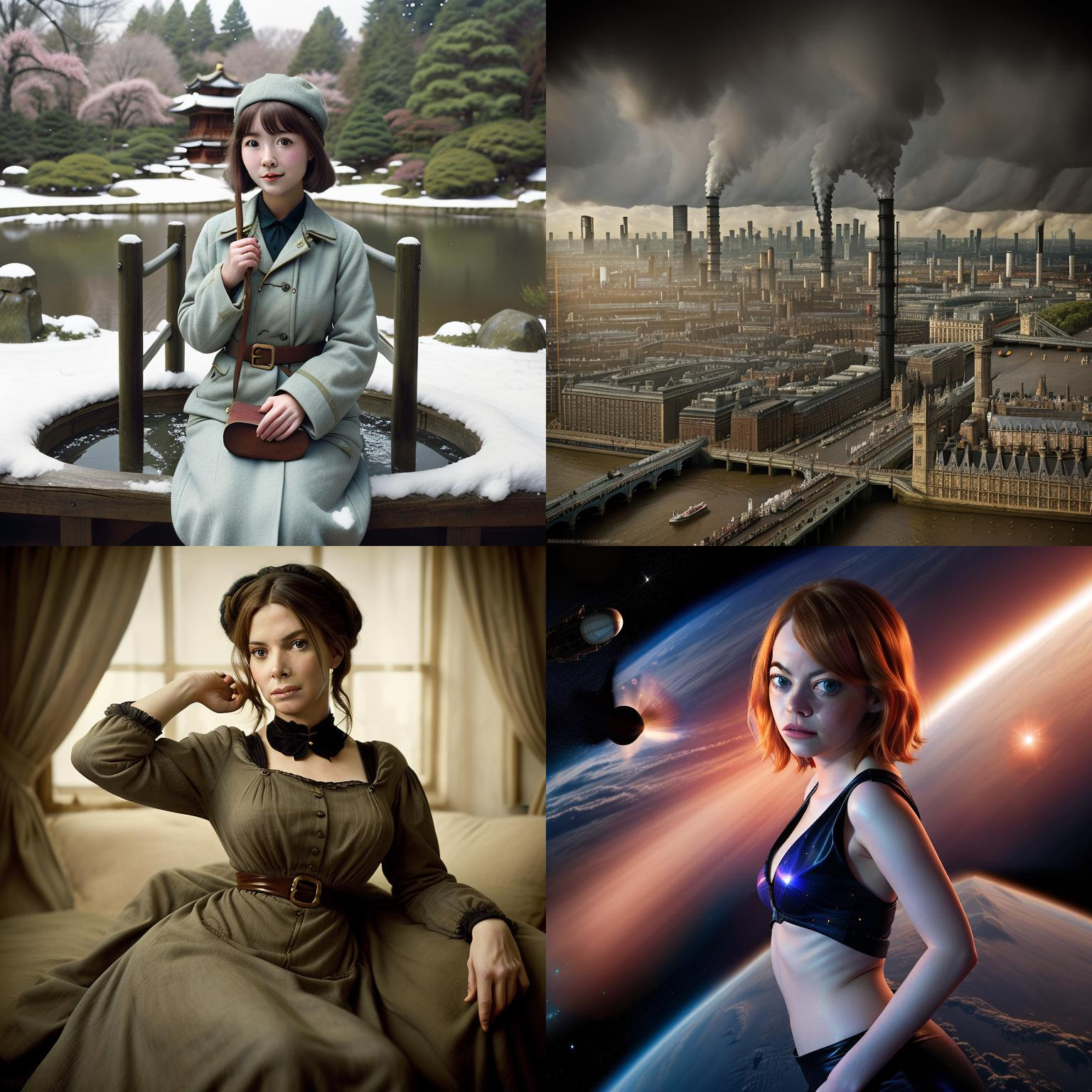 Timeless Stable Diffusion examples