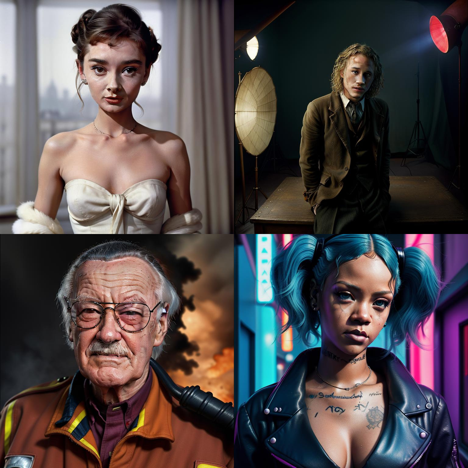 Timeless free AI image generator samples